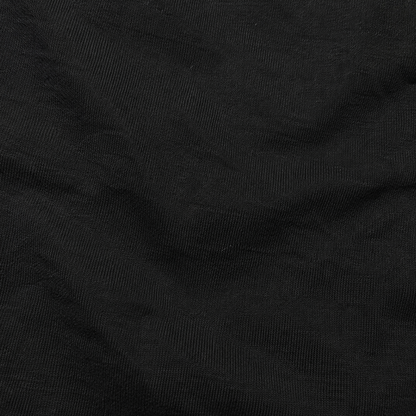 Black cotton men's innerwear fabric texture for everyday comfort