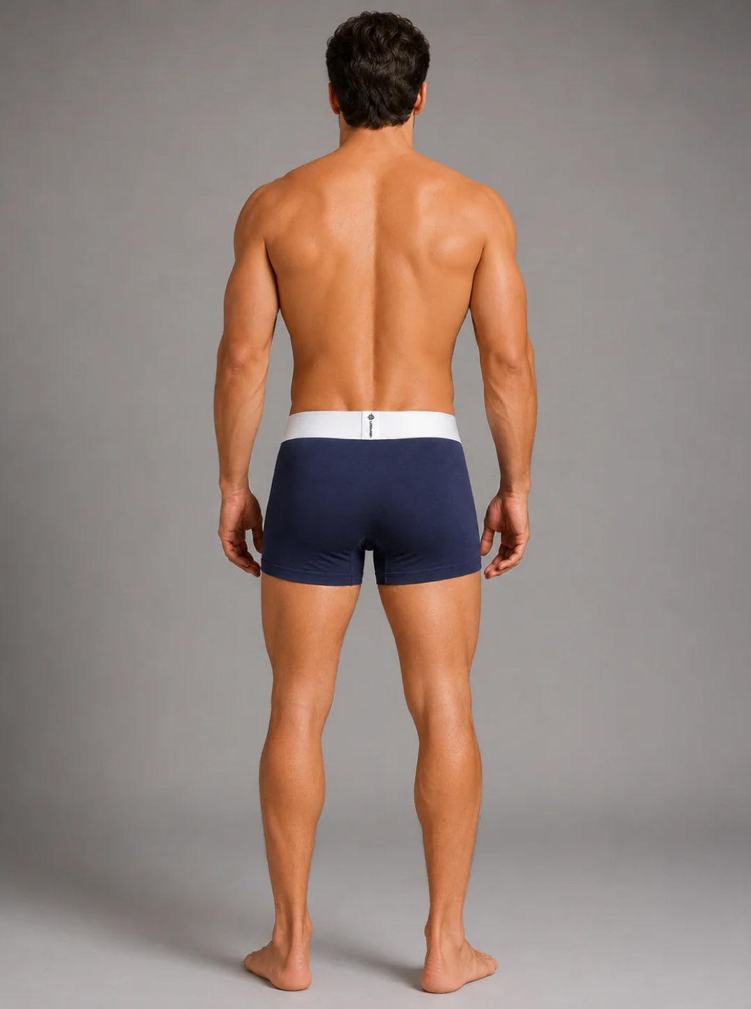 Men's Micro Modal Elastane BreatheMax Solid Trunk - Evening Blue